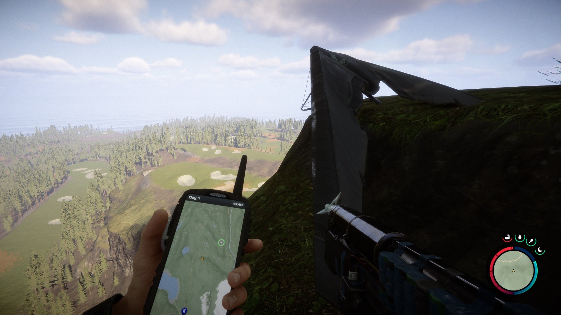 Sons of the Forest Hang Glider locations, how to use Hang Glider